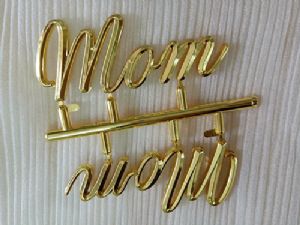 字母標(biāo)牌水鍍仿金